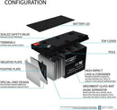 12V 7Ah Replacement Battery for Kids Electric Ride-On Cars Magic Cars 2