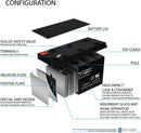 12V 7Ah Replacement Battery for Kids Electric Ride-On Power Wheels Car Magic Cars 4