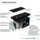 12V 7.2AH Replacement Battery for Kids Electric Ride-On Power Wheels Car Magic Cars 3