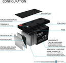 12V 7.2AH Replacement Battery for Kids Electric Ride-On Power Wheels Car Magic Cars 2