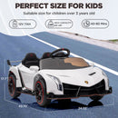 Kids 12V Battery Powered Electric Ride On Car with Parent Remote and Rocking Function Magic Cars 12