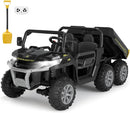 Electric 24V 2-Seater Dump Truck Ride-On Car with Remote Control and 6 Wheels Magic Cars 1