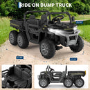 Electric 24V 2-Seater Dump Truck Ride-On Car with Remote Control and 6 Wheels Magic Cars Variant 0