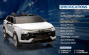 24V 2-Seater Licensed Chevrolet Blazer Ride-On SUV with Remote Control for Kids Magic Cars 10