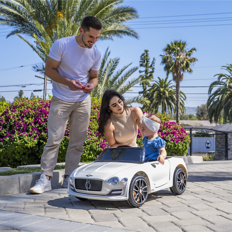 12V Licensed Bentley Electric Ride-On Car for Kids with Remote Control and LED Lights Magic Cars 2