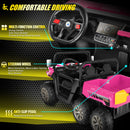 24V Electric Kids Ride-On Dump Truck with Remote Control 2-Seater 4/2WD Magic Cars 5