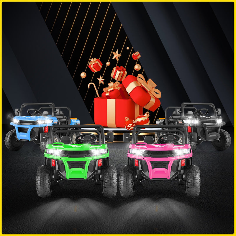 24V 2-Seater Kids Electric 4WD Ride-On Dump Truck with Remote Control Magic Cars 10