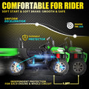 24V 2-Seater Kids Electric 4WD Ride-On Dump Truck with Remote Control Magic Cars 18