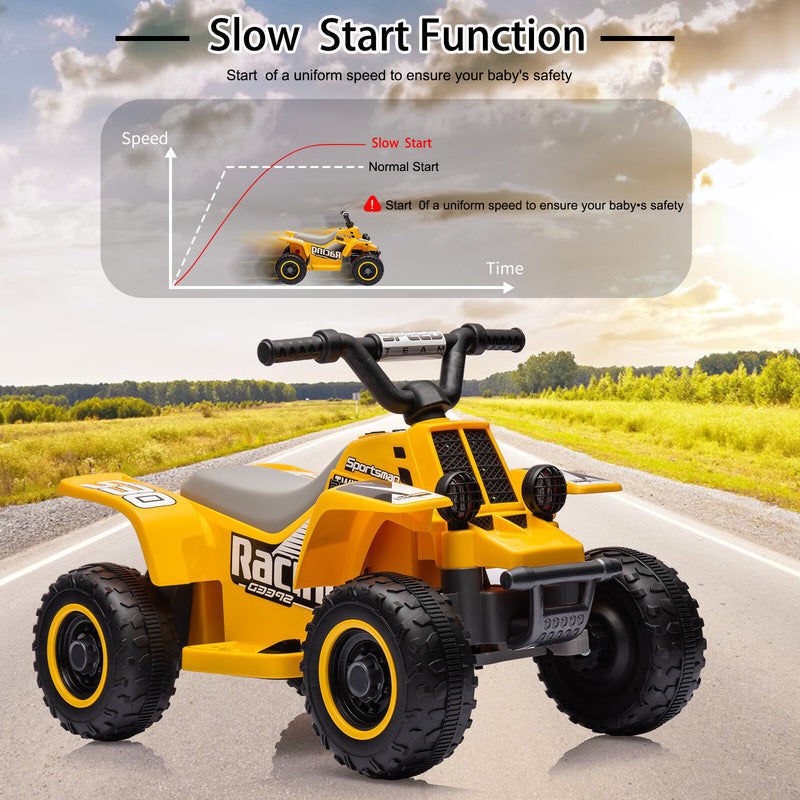 Kids 6V Electric Off-Road Quad ATV Ride-On Car Toy Magic Cars 5