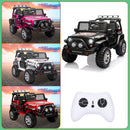 Electric 2-Seater Kids Ride-On Jeep Truck with Remote Control and Power Wheels Magic Cars 3