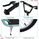 Electric Blue Ride-On Car for Kids with Rechargeable Battery and Remote Control Magic Cars 5