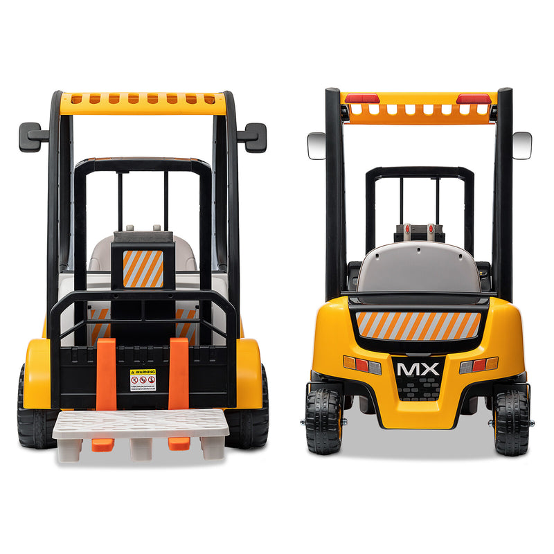 12V Battery-Powered Kids Electric Ride-On Forklift with Remote Control Magic Cars 10