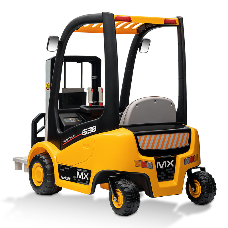 12V Battery-Powered Kids Electric Ride-On Forklift with Remote Control Magic Cars 11