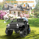 12V/24V Kids Electric Ride-On Jeep Truck ATV with Parent Remote Control Toy Vehicle Magic Cars 15