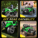 12V/24V Kids Electric Ride-On Jeep Truck ATV with Parent Remote Control Toy Vehicle Magic Cars 23
