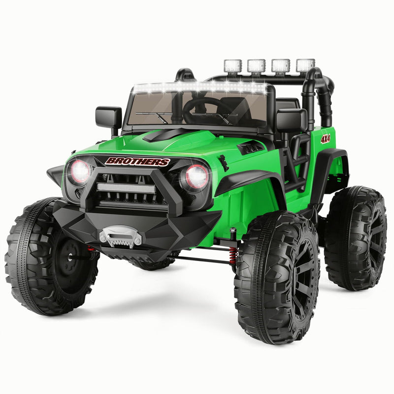 12V/24V Kids Electric Ride-On Jeep Truck ATV with Parent Remote Control Toy Vehicle Magic Cars Variant 8
