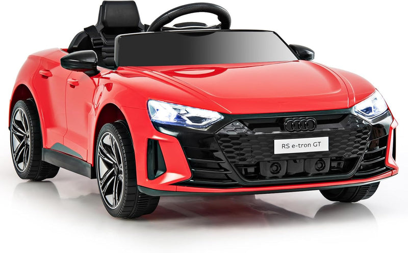 12V Electric Ride-On Car for Kids Licensed Audi RS E-Tron GT with Remote Control Magic Cars 0