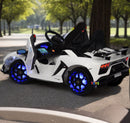 Kids Ride-On Licensed Lambo RC Car with MP4 Player and LED Wheels in Multiple Colors Magic Cars 23