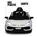 Kids Ride-On Licensed Lambo RC Car with MP4 Player and LED Wheels in Multiple Colors Magic Cars 24