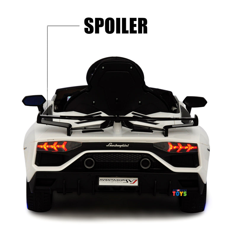 Kids Ride-On Licensed Lambo RC Car with MP4 Player and LED Wheels in Multiple Colors Magic Cars 26