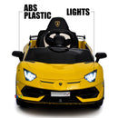 Kids Ride-On Licensed Lambo RC Car with MP4 Player and LED Wheels in Multiple Colors Magic Cars 2