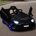 Kids Ride-On Licensed Lambo RC Car with MP4 Player and LED Wheels in Multiple Colors Magic Cars Variant 12