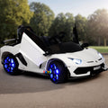 Kids Ride-On Licensed Lambo RC Car with MP4 Player and LED Wheels in Multiple Colors Magic Cars Variant 4