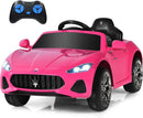 Licensed Maserati 12V Battery-Powered Kids Ride-On Car with Remote Control Magic Cars 0