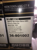 Electric Battery-Powered Kids Ride-On Car Mercedes-Benz AMG Red with Music Magic Cars 1