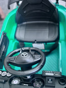 Electric Battery-Powered Kids Ride-On Car Mercedes AMG GT R with Music - Red Magic Cars 1