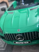 Electric Battery-Powered Kids Ride-On Car Mercedes AMG GT R with Music - Red Magic Cars 6