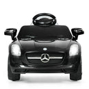 Kids Ride-On Mercedes SLS Car with Remote Control and MP3 Player Black Magic Cars 2