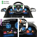 Kids Ride-On Mercedes SLS Car with Remote Control and MP3 Player Black Magic Cars 6