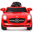 Kids Ride-On Mercedes SLS Car with Remote Control and MP3 Player Red Magic Cars 2