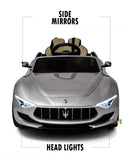 Kids Ride-On RC Car with MP4 Screen LED Wheels Licensed Maserati in Multiple Colors Magic Cars 16