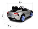 Kids Ride-On RC Car with MP4 Screen LED Wheels Licensed Maserati in Multiple Colors Magic Cars 18