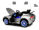 Kids Ride-On RC Car with MP4 Screen LED Wheels Licensed Maserati in Multiple Colors Magic Cars 19