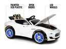Kids Ride-On RC Car with MP4 Screen LED Wheels Licensed Maserati in Multiple Colors Magic Cars 2
