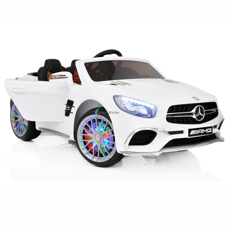 Kids Ride-On Remote Control Car with MP4 Screen LED Wheels Licensed Mercedes-Benz Various Colors Magic Cars 2