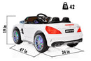 Kids Ride-On Remote Control Car with MP4 Screen LED Wheels Licensed Mercedes-Benz Various Colors Magic Cars 6