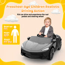 Kids Ride-On Sports Car with 2 Speeds, Remote Control, Sound System, and LED Headlights Magic Cars 5