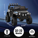 12V Kids Ride-On SUV Electric Car Toy with Remote Control, LED Lights, and Music Magic Cars 10