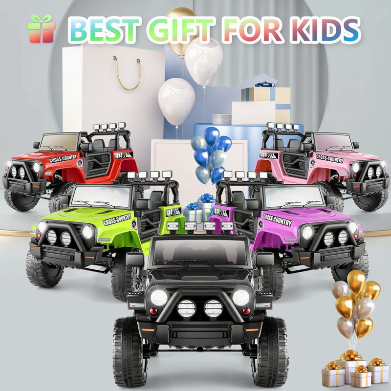 Kids Electric Ride-On SUV and Truck Toy Cars Battery Powered 12V 24V Vehicles Magic Cars 10