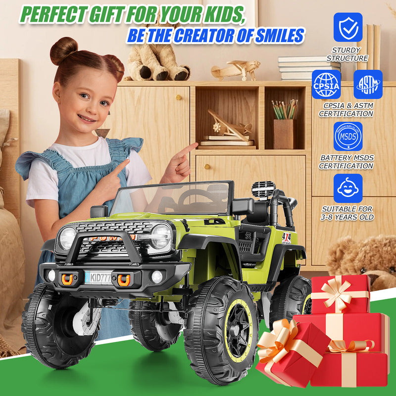 Kids Electric Ride-On SUV and Truck Toy Cars Battery Powered 12V 24V Vehicles Magic Cars 12
