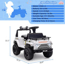 6V Electric Ride-On Kids Truck Toy with Music and LED Lights Magic Cars 13