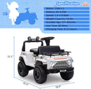 6V Electric Kids Ride-On Truck Toy with Music and LED Lights Magic Cars 13
