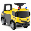 Yellow Construction Truck Push Car with Lights, Sounds, and Storage for Kids Magic Cars 7