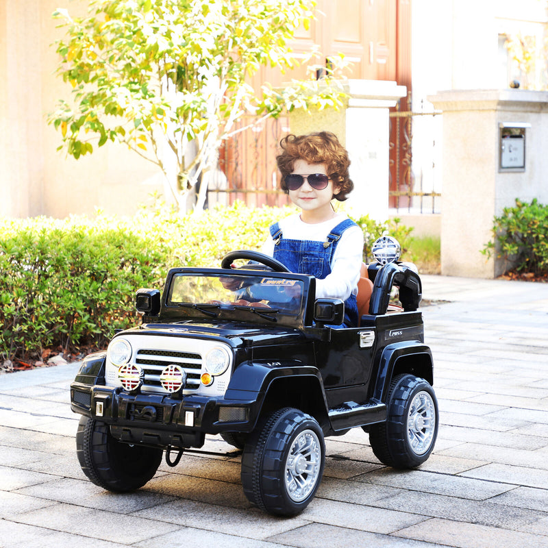 Kids Ride-On Dual Electric Battery Powered Off-Road Truck with Remote Control Magic Cars 1