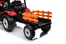 24V Battery-Powered Kids' Electric Ride-On Car with Trailer - Red Magic Cars 2