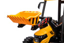 Kids' 24V Battery-Powered Electric Ride-On Car with Trailer Yellow Magic Cars 3